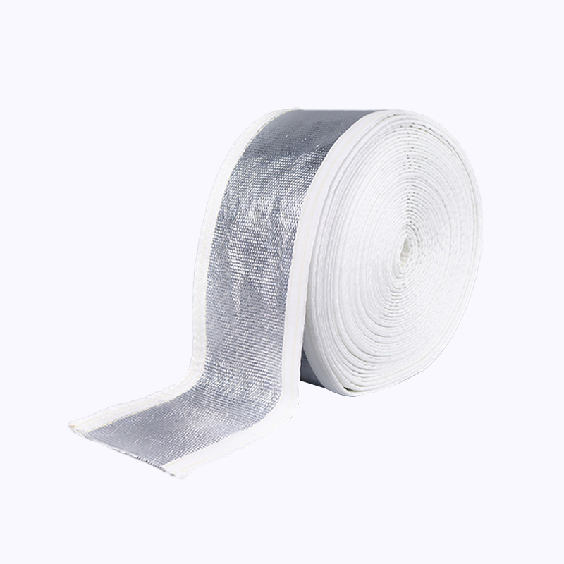 Rękaw z włókna szklanego z aluminium z rzepem